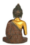 Gautam Buddha Brass Statue 9.75"