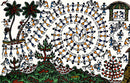 'Warli Tribals' Painting on Handmade Paper