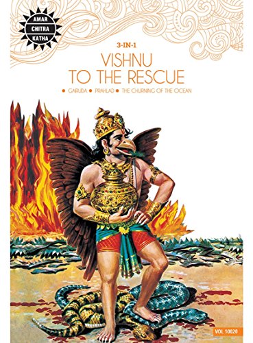Vishnu to the Rescue (Amar Chitra Katha 3 in 1 Series) [Paperback] Anant Pai