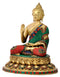 Abhaya Mudra Buddha Inlay Statue