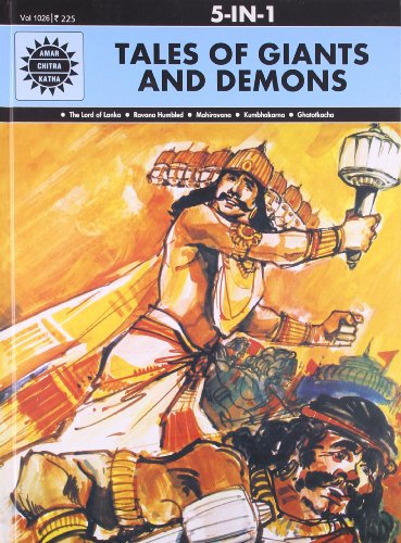 Tales Of Giants And Demons 5 in 1 Series [Hardcover] Anant Pai