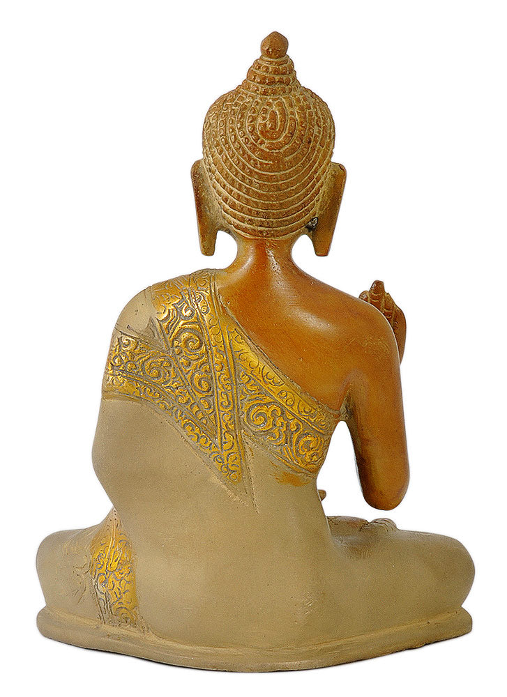 Antiquated Buddha Figurine