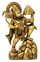 Veer Hanuman Ji Brass Sculpture 16.50"