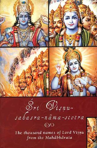 Sri Visnu-sahasra-nama-stotra(The Thousand Names of Lord Visnu (Vishnu) from the Mahabharata) [Hardcover] Kusakratha Dasa & Edited by Purnaprajna Dasa