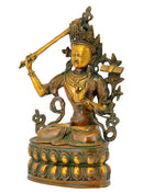 Lord Manjushree - Chinese God Sculpture
