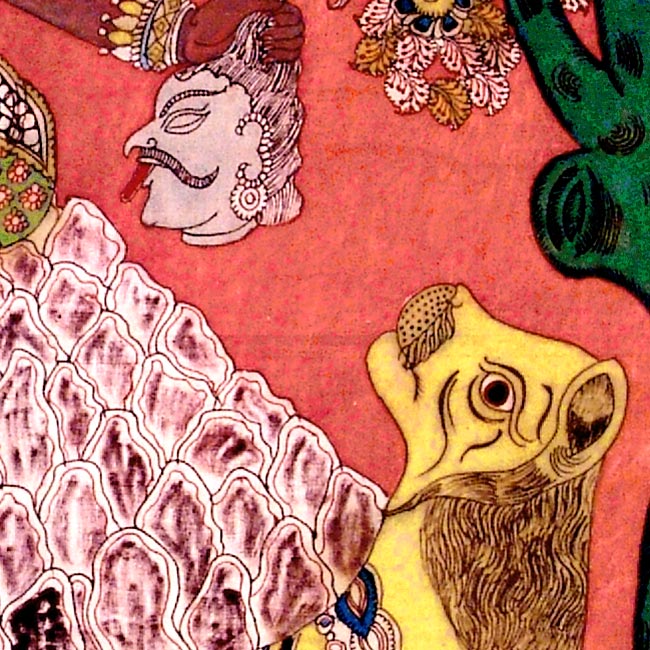 Devi Chamunda - Durga in Keral Tradition