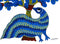 Birds Beneath Tree - Gond Tribal Painting