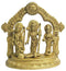 Rama and His Family - Brass Statue 7"