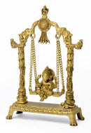 Lord Ganesh on Swing 12.25"