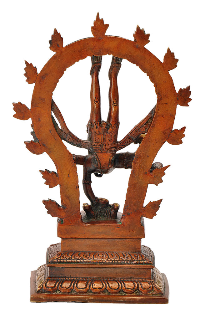 Unique Dancing Shiva Nataraja Antiquated Figure