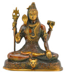Yogiraj Lord Shiva - Brass Statue
