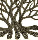 'Guardian Tree' Gond Tribal Drawing