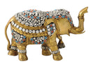Royal Asian Elephant Brass Statue