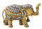 Royal Asian Elephant Brass Statue