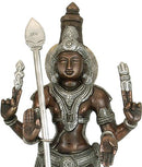 "Lord Skanda" Murugana Swami - Brass Statue