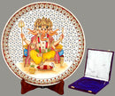 Panchmukhi Ganesha - Marble Painting