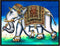 An Indian Elephant - Batik Wall Painting