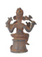 Seated Ganesh - Antiquated Brass Sculpture 5.5"