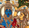 Lord Gopal with Radhika - Kalamkari Painting