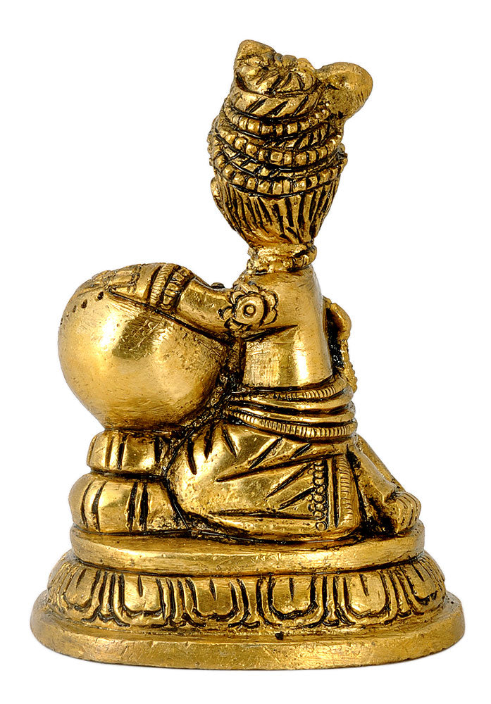 Baby Krishna with Pot of Butter
