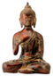 Buddha Figurine in Antique Copper Finish