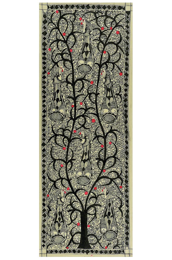 Peacocks with Tree of Life