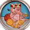Sri Ganpati Maharaj - Hand Painted Ear Rings