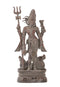 Lord Ardhanarishwar Antiquated Brass Statue