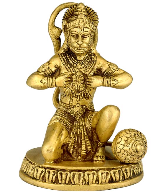 Lord Hanuman Ji - Brass Statue