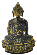 Antiquated Earth Touching Buddha Statue 8.25"