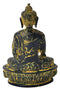 Antiquated Earth Touching Buddha Statue 8.25"