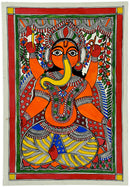 Lord Ganesh Madhubani Painting