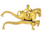 Brass Betel-Nut Cutter 'Courageous Rider'