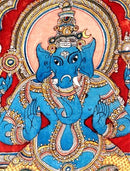 Ganesha in Blue-Asian Art Painting