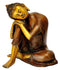 Resting Buddha Figurine 8"