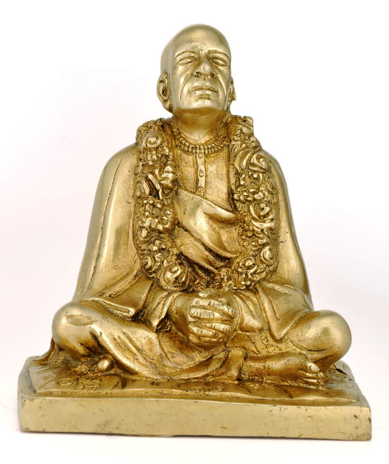 Bhaktivedanta Swami Prabhupada - Brass Statue 5.50"
