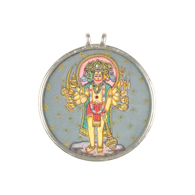 Panchmukhi Virat Hanuman- Handcrafted Pendant