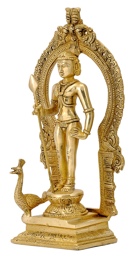 Standing Lord Karthikeya Murugan
