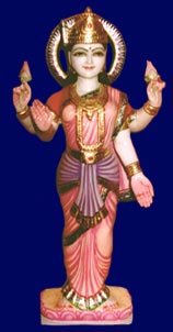 Mata Laxmi - Marble Sculpture