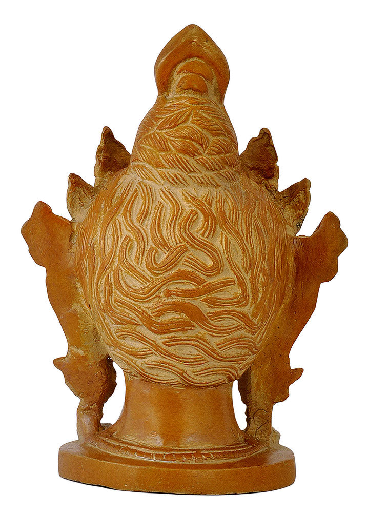 Unique Tara Head Brass Showpiece