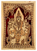 Shri Bhairava Deva - Kalamkari Painting