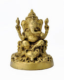 Lord Ganesha Seated on Mouse 5.25"