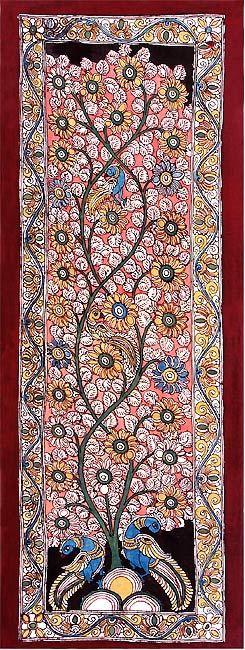 Fantasy Land - Kalamkari Painting Panel