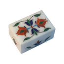 Stone Box with Floral Inlay