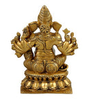 Lord Ganesha with Mother Goddess Lakshmi 10"