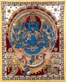 Aumkara Deva -Kalamkari Pen Painting