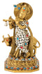 Lord Gopala Krishna Brass Sculpture 9.40"