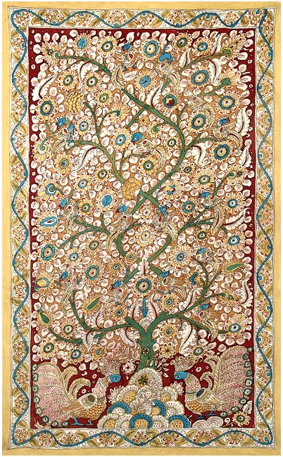 Tree of Life - Large Kalamkari Painting