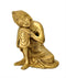 Brass Sculpture 'Resting Buddha'