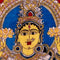 Goddess Gajalaxmi - Kalamkari Cotton Painting